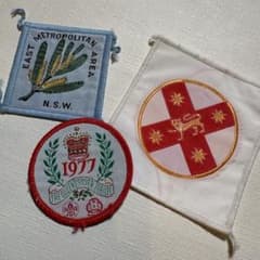 希少 ボーイスカウト ワッペン 3種 1977年英国 +オーストラリア ほかのサムネイル