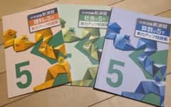 中学受験新演習　理科　社会　算数小5下　実力アップ問題集のサムネイル