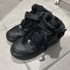 ナイキ エアフォース1 ミッド 07 Le ブラックのサムネイル