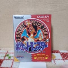 新品未開封未使用品 シュリンク付きポケットモンスター 赤 ゲームボーイ ソフトのサムネイル