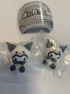 サンリオキャラクターズ ぱんだっこ フィギュア クロミ×2のサムネイル