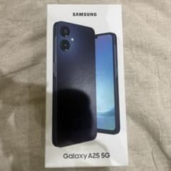 新品未使用【Galaxy A25 5G 】SC-53F 64GB ブラックのサムネイル