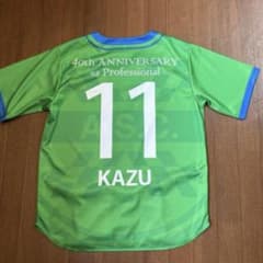 三浦知良 カズ プロ40周年記念 限定ベースボールシャツ