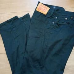 Levi's 505 ストレートデニム ブラック W28 L32のサムネイル