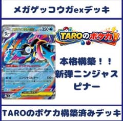 メガゲッコウガex 構築済みデッキ - メルカリ