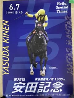 JRA第76回安田記念ポスター【B1】 JRA第76回安田記念ポスター【B1】 - メルカリ