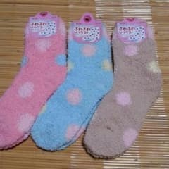 モコモコソックス3足セットのサムネイル