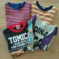 男の子ロンT 4枚セットのサムネイル