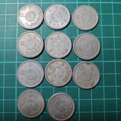 希少☆昭和14～17年古銭 10銭アルミ貨 11枚まとめ - メルカリ