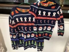 クリスマス　セーター　兄弟のサムネイル
