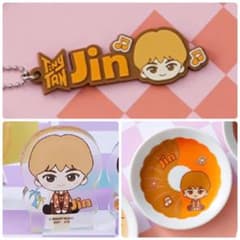 BTS 이치 반 쿠지 TinyTAN Dynamite JIN 진 3 점 세트