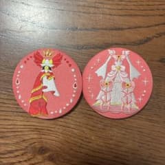 Go!プリンセスプリキュア 刺繍 缶バッジ キュアスカーレットのサムネイル