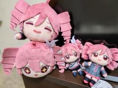 重音テト ぬいぷりけ おすわり くてんこBIGぬいぐるみ 4点セット