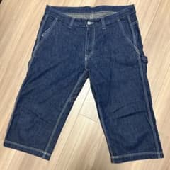 MOMOTARO JEANS ショートペインターパンツ サイズ34 - メルカリ