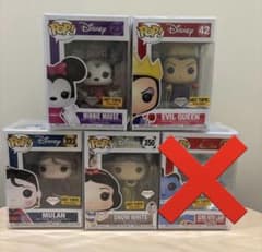 Funko POP! Disney ダイヤモンドCollection 4体セット Funko POP! Disney ダイヤモンドCollection 4体セット - メルカリ