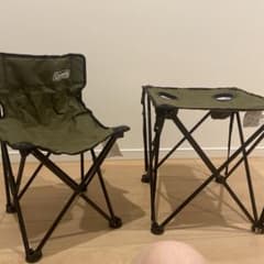 Coleman 折りたたみ椅子 1脚セット オリーブグリーン - メルカリ