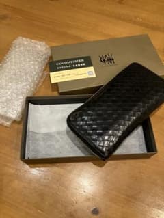 ココマイスター】ポンテマットーネ・グラディウス 長財布 ブラック
