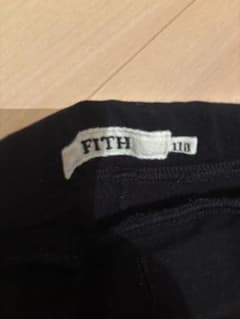 FITH キッズ ロングパンツ ブラック 110のサムネイル