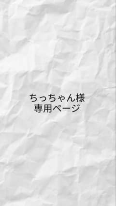 ちっちゃん様専用ページのサムネイル
