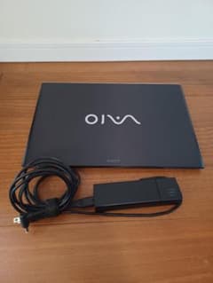 SONY ノートパソコン VAIO 純正アダプター付 純正マウス付 ジャンク品 ジャンク扱い】SONY VAIO ノートPC 本体 + ACアダプタ - メルカリ