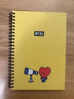 [Bonus Item Included] BT21 TATA Ring Notebook