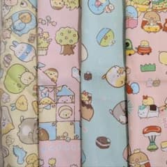 【すみっコぐらし】はぎれ まとめ売り 4枚セット 生地のサムネイル