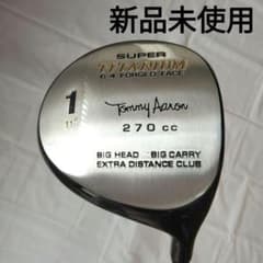 【未使用品】 Aaron スーパーチタン ドライバー 270cc 未使用品】Tommy Aaron スーパーチタン ドライバー 270cc - メルカリ