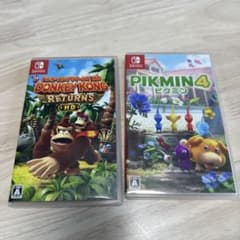 ピクミン4⭐︎ドンキーコングリターンズHD