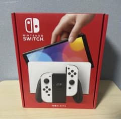 ホワイト　任天堂Switch有機ELモデル　ニンテンドー スイッチ 本体のサムネイル