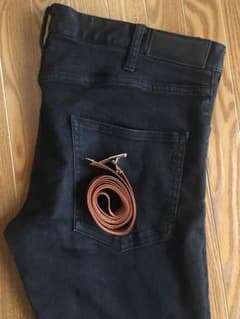 LIDnM 黒スキニーベルトセットのサムネイル