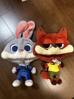 ズートピア ファンキャップ ジュディ ニック 2点セットのサムネイル