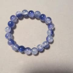 ブルーグラデーション ビーズブレスレットのサムネイル