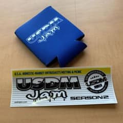 【送料無料‼︎】USDMJamドリンクカバー USDMJAMステッカー付 缶カバーのサムネイル