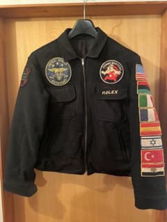희소 사이즈! 빈티지 80s 미국 해군 투어 재킷 디즈니 미키
