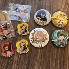 僕のヒーローアカデミア 缶バッジ アクリルチャーム まとめ売りのサムネイル