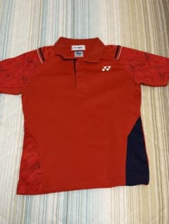 YONEX ポロシャツ レッド スポーツウェア　J130 テニスのサムネイル