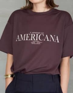 ドゥーズィエムクラス　アメリカーナ　COOL TEE　ブラウンのサムネイル