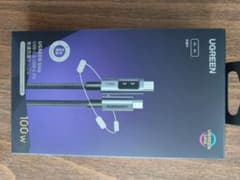 UGREEN USB-C 100W 急速充電ケーブルのサムネイル