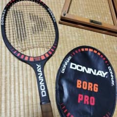 DONNAY BORG PRO テニスラケット ＆ KAWASAKI 木製プレス DONNAY BORG PRO テニスラケット ＆ KAWASAKI 木製プレス - メルカリ