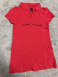 TOMMY HILFIGER ポロワンピース レッド 95〜100センチのサムネイル
