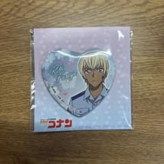降谷零 安室透 名探偵コナンプラザ ハート型缶バッジ 警察学校組