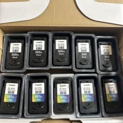 使用済 Canon インクカートリッジ 10本セットのサムネイル