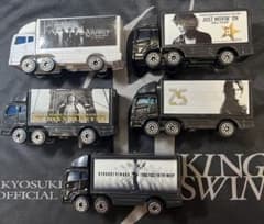 氷室京介 ツアートラック ミニカー 5台セット - メルカリ