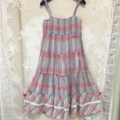 ラブトキシック チェックロングワンピースのサムネイル