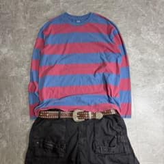 archive y2k GAP グランジ ボーダー ロンT 古着 - メルカリ