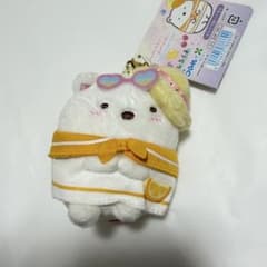 すみっコぐらし しろくま ぺんぺんフルーツバケーション ぶらさげぬいぐるみ