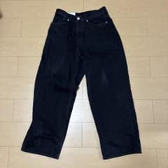 H&M バギーデニム ブラック 29/30のサムネイル