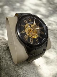 FOSSIL フリン 自動巻き ブラック スケルトン BQ2092のサムネイル