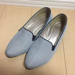 未使用＊any sis＊ストライプ靴のサムネイル