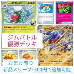 ポケカ ジムバトル優勝デッキ 構築済みデッキ シロナのガブリアスex